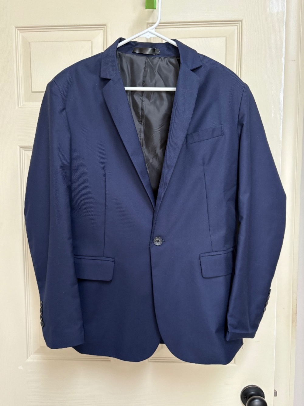 Amazon brand navy blazer